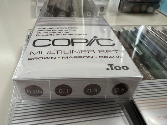 COPIC Multiliner 4-Pen Set