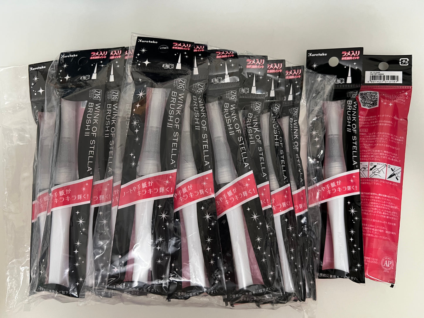 Zig Kuretake Wink of Stella brush pen (clear colour)