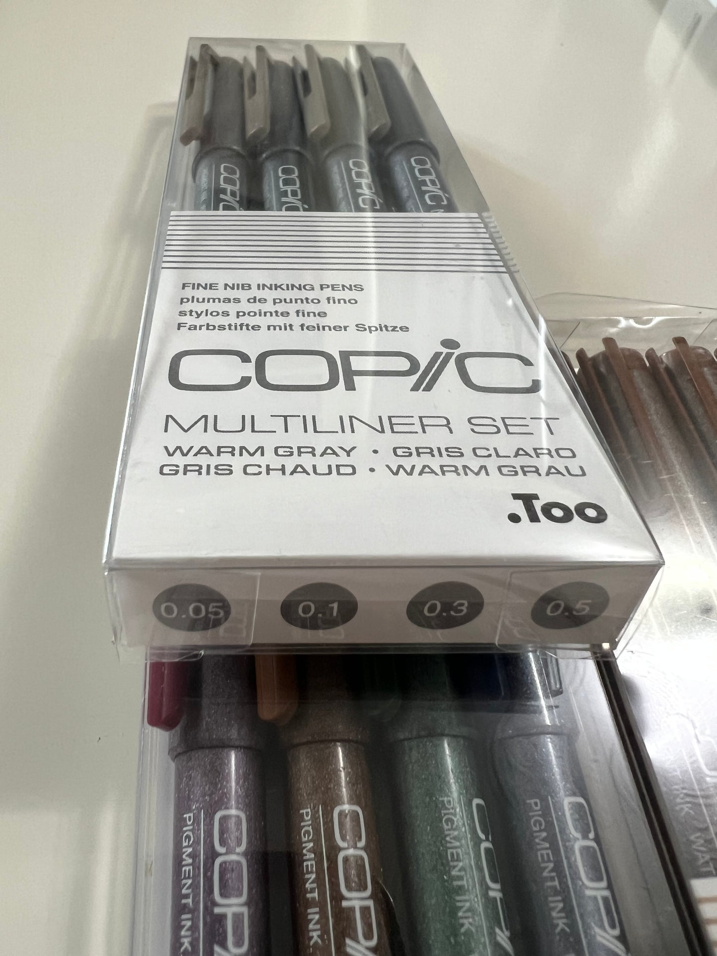 COPIC Multiliner 4-Pen Set