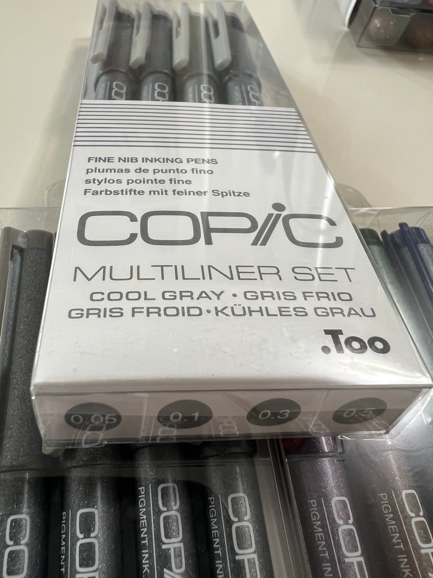 COPIC Multiliner 4-Pen Set