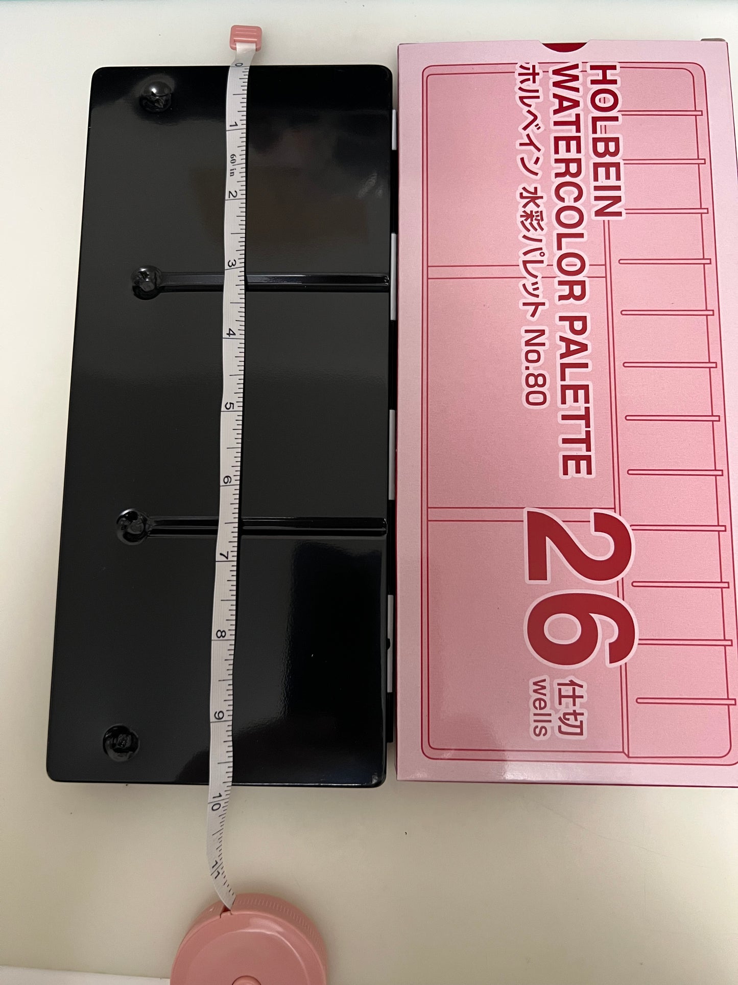 Holbein Aluminum Watercolor Palette No.80 – 26 Color Capacity
