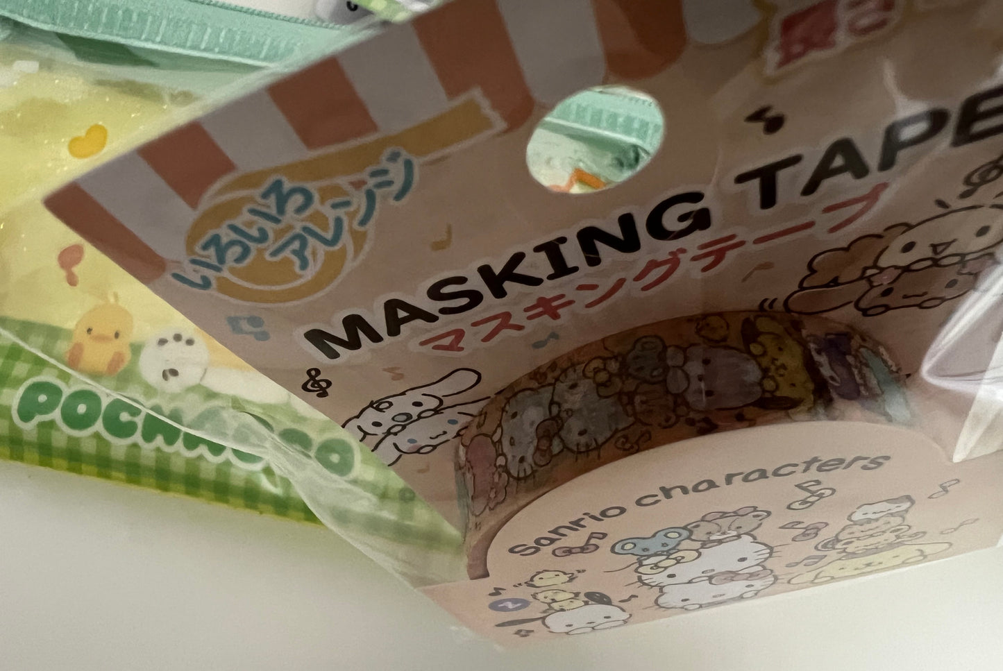 Cinnamoroll / Pochacco Masking tape