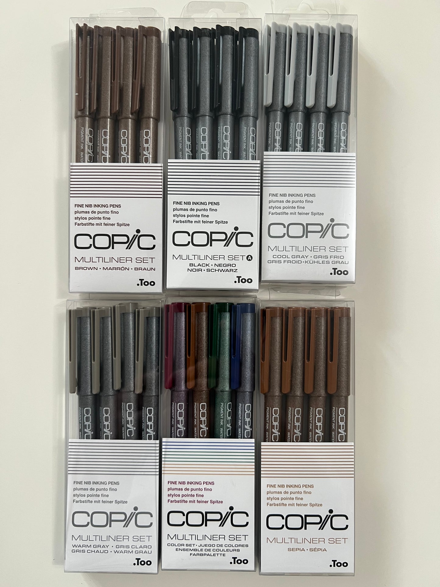 COPIC Multiliner 4-Pen Set