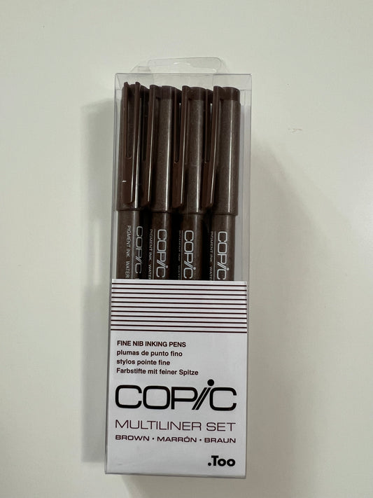 COPIC Multiliner 4-Pen Set