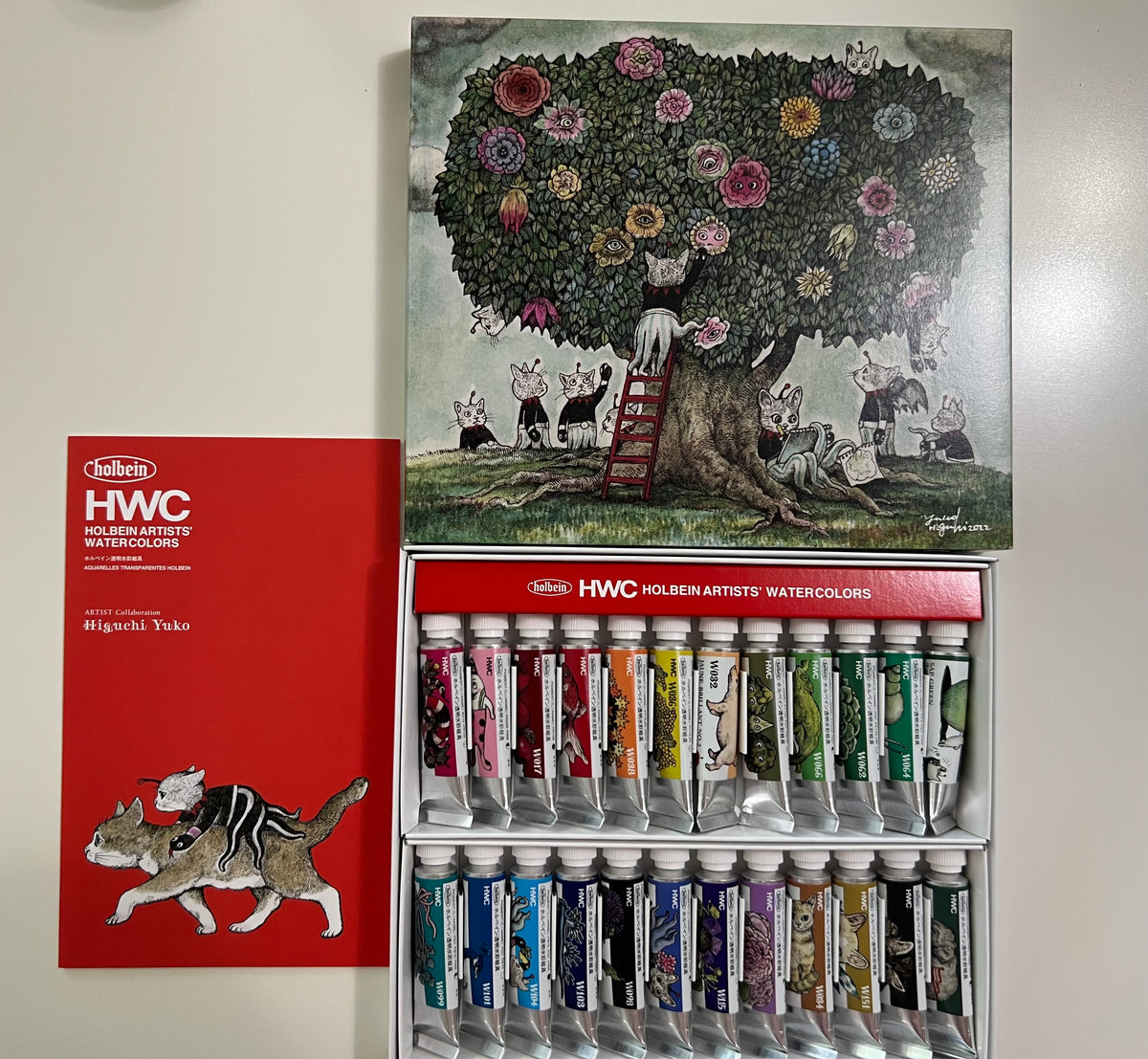 Holbein x Yuko Higuchi Limited Edition Watercolor Set (24 Colors) | Ships from Toronto, Canada