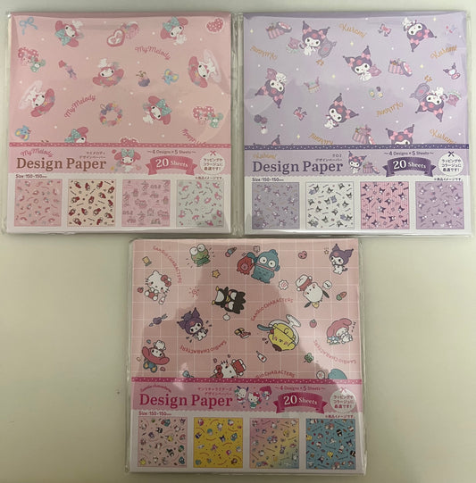 Sanrio/Chiikawa/ Pokémon design paper