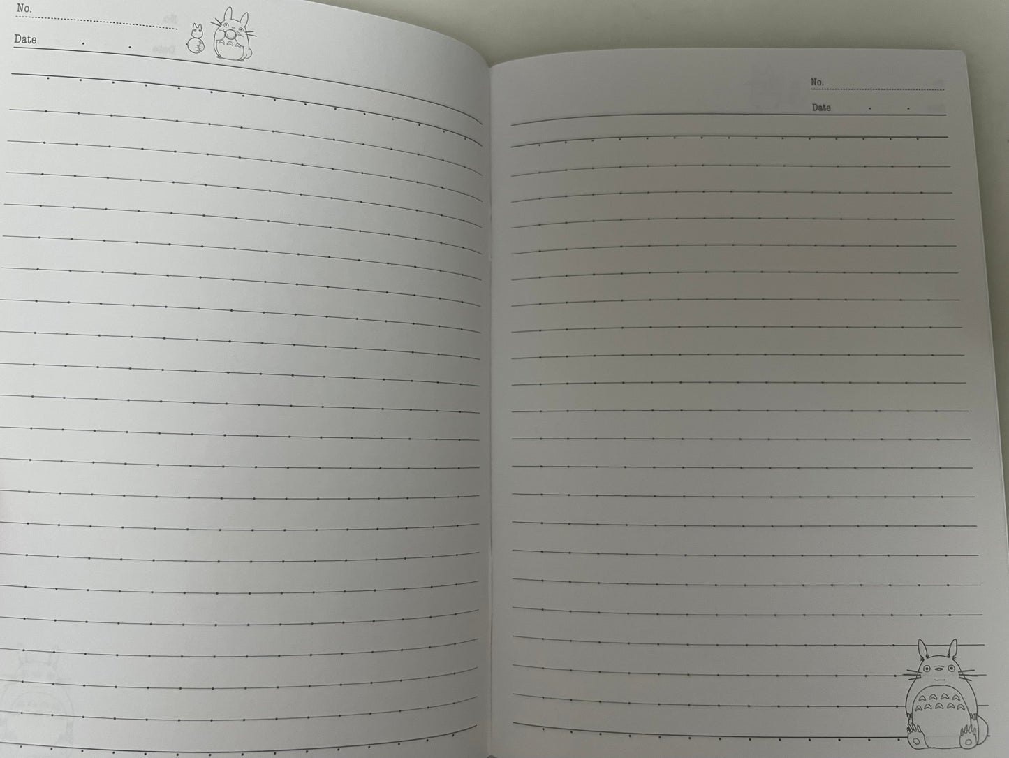 Totoro B6 Notebook – 48 Pages (Graph Paper / Ruled Line with Dot)