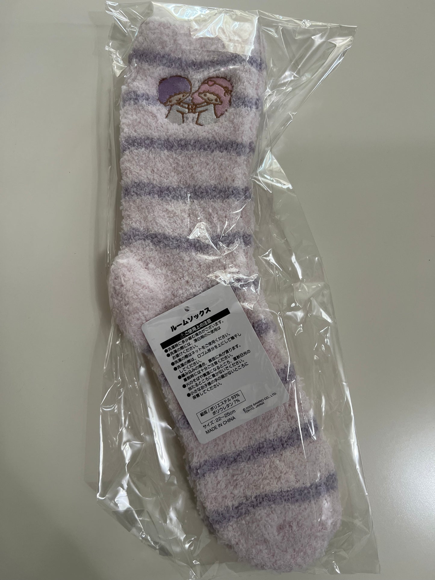 Sanrio Little Twin Stars (Kiki Lala)/ Pochacco Room Socks(22cm-25cm)